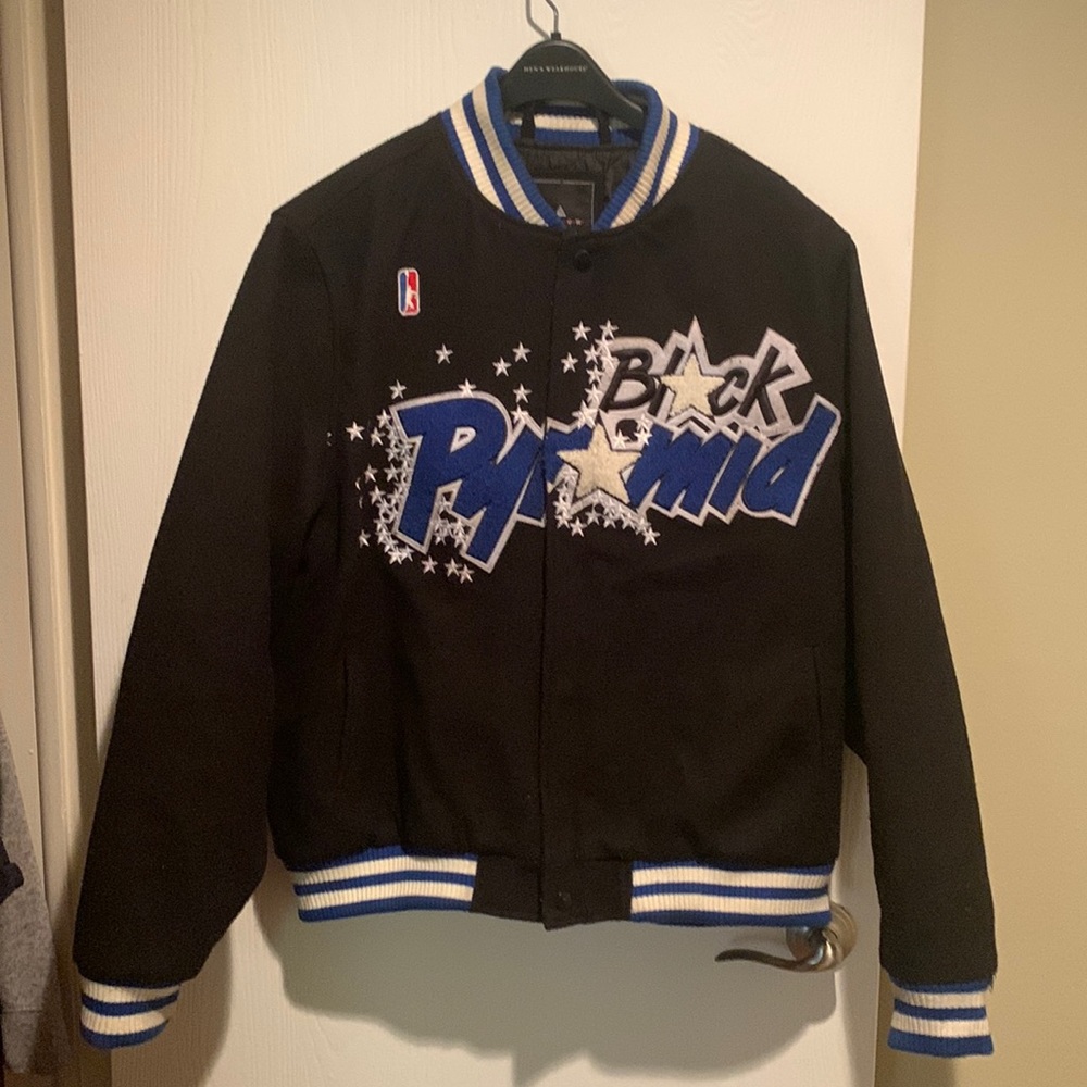 Black Pyramid Varsity Jacket Black 32